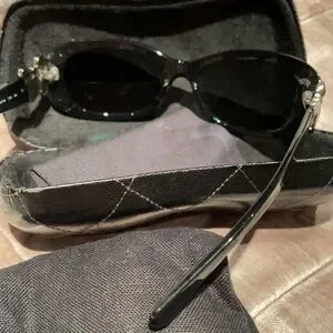 Chanel Gemstone Embellished Sunglasses CHANEL | Accessories | Chanel Gemstone Embellished  main image 2